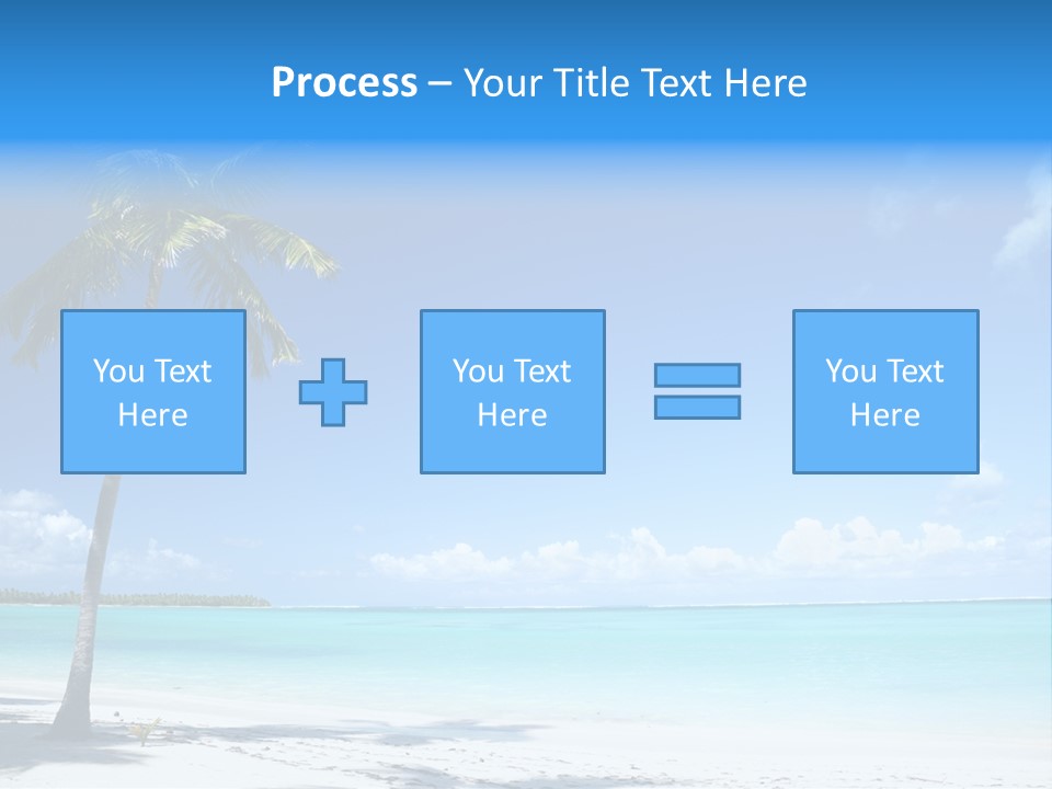 Caribbean Beach PowerPoint Template