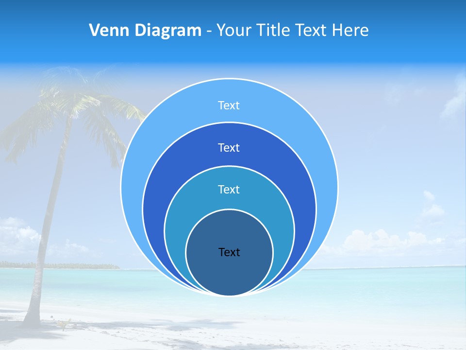 Caribbean Beach PowerPoint Template