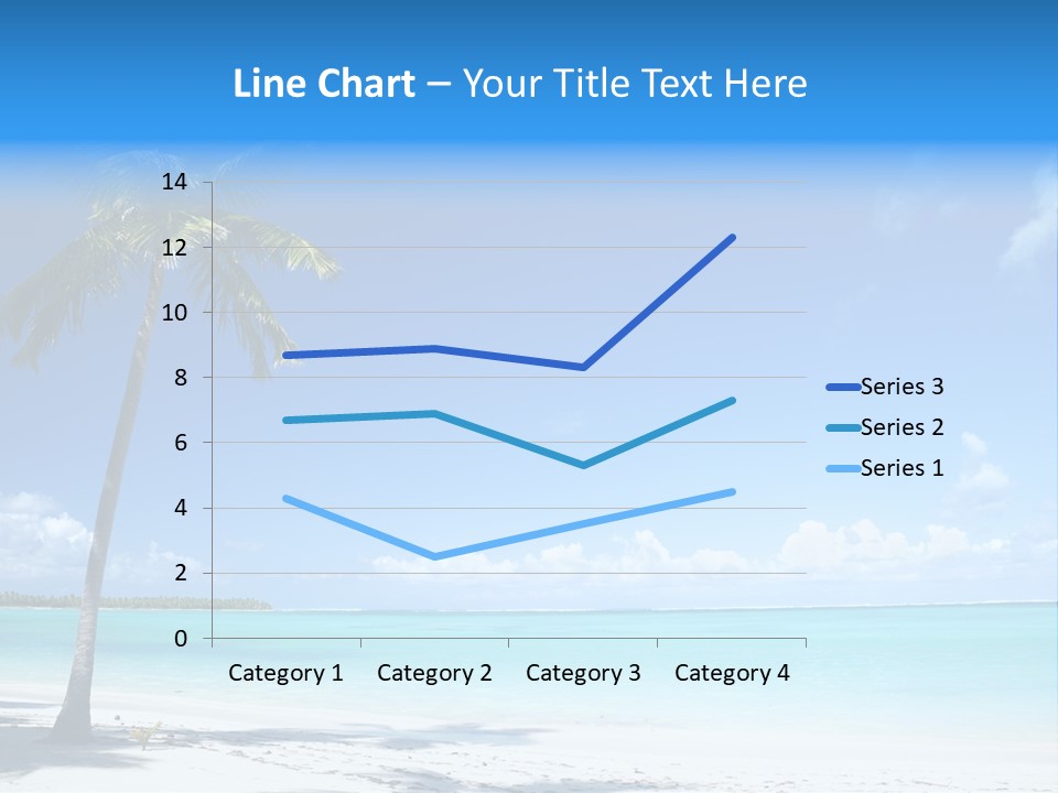 Caribbean Beach PowerPoint Template