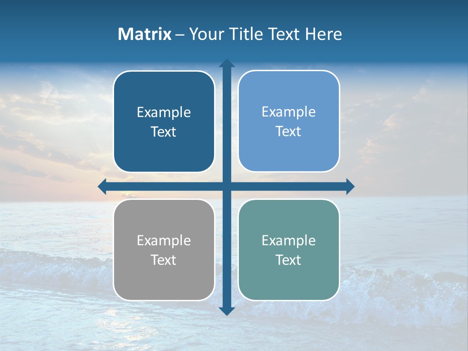 Beautiful Sea PowerPoint Template