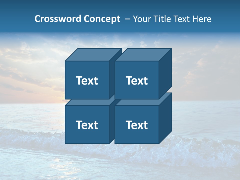 Beautiful Sea PowerPoint Template