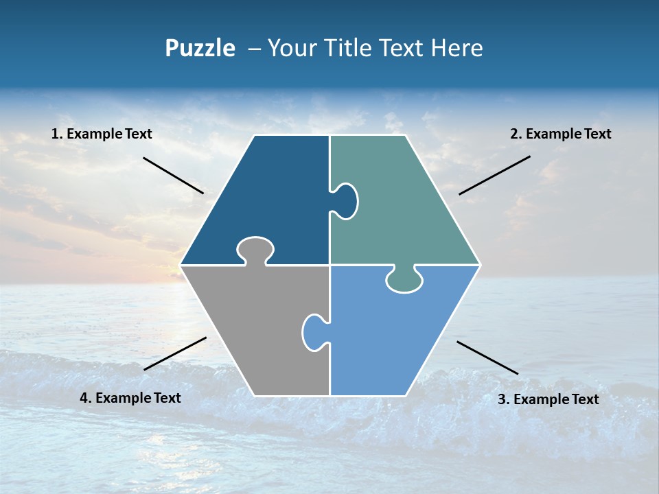 Beautiful Sea PowerPoint Template