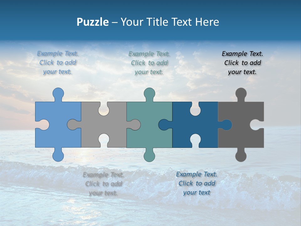 Beautiful Sea PowerPoint Template