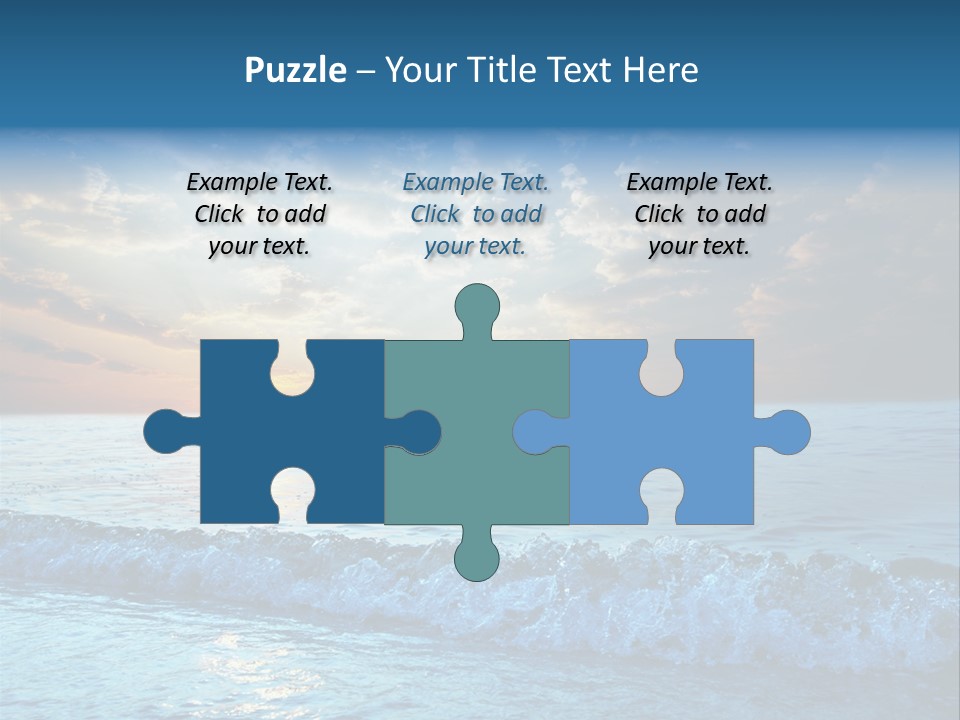 Beautiful Sea PowerPoint Template