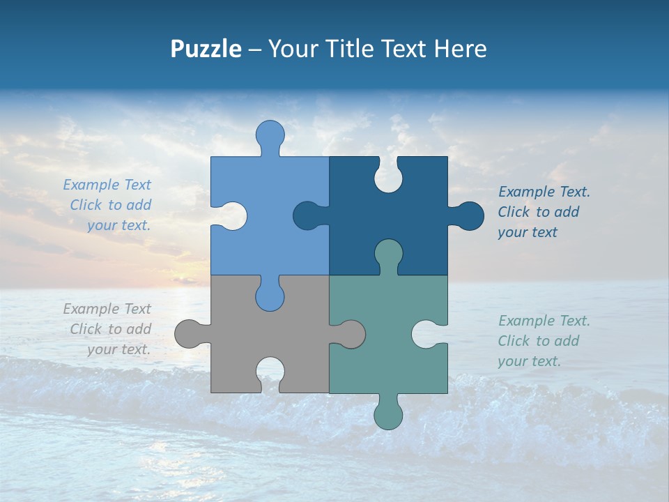 Beautiful Sea PowerPoint Template