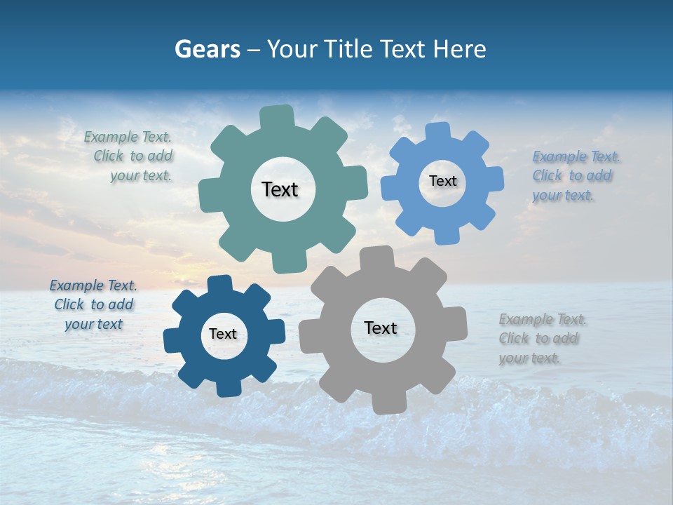 Beautiful Sea PowerPoint Template