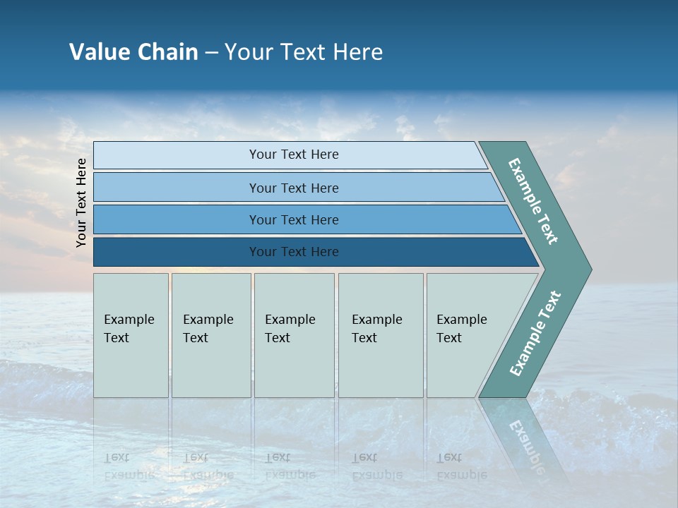 Beautiful Sea PowerPoint Template