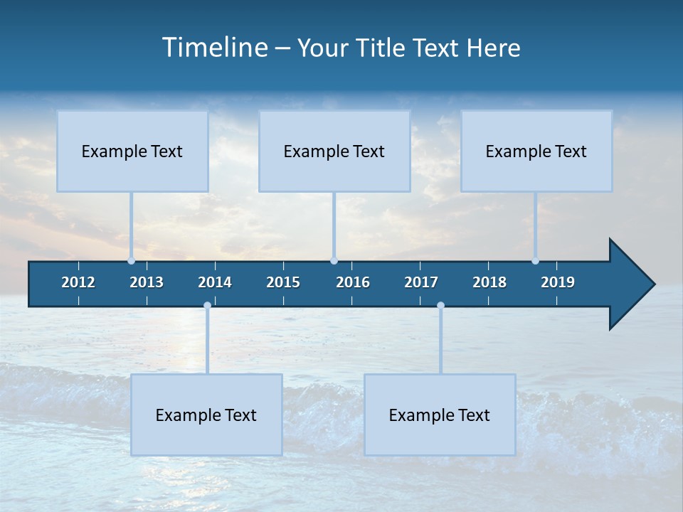 Beautiful Sea PowerPoint Template