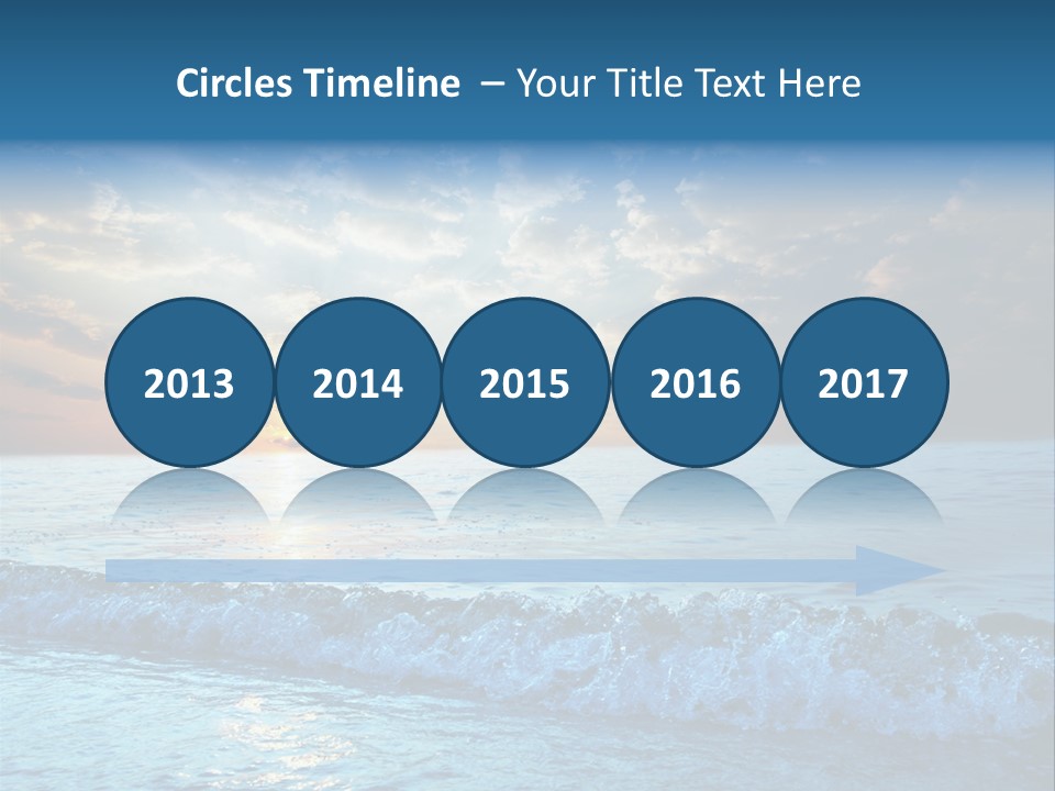 Beautiful Sea PowerPoint Template