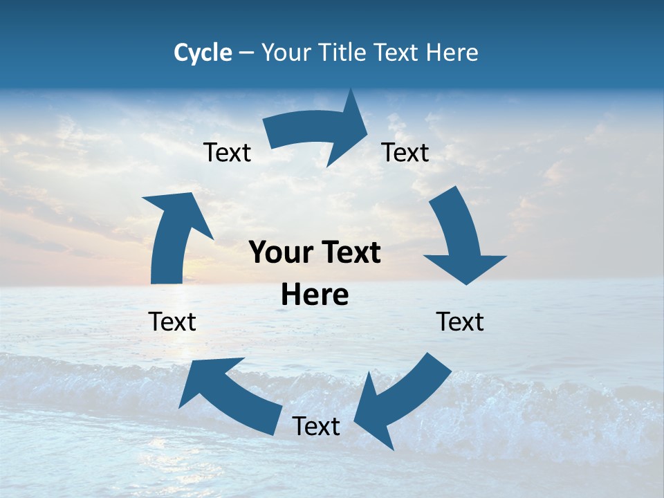 Beautiful Sea PowerPoint Template