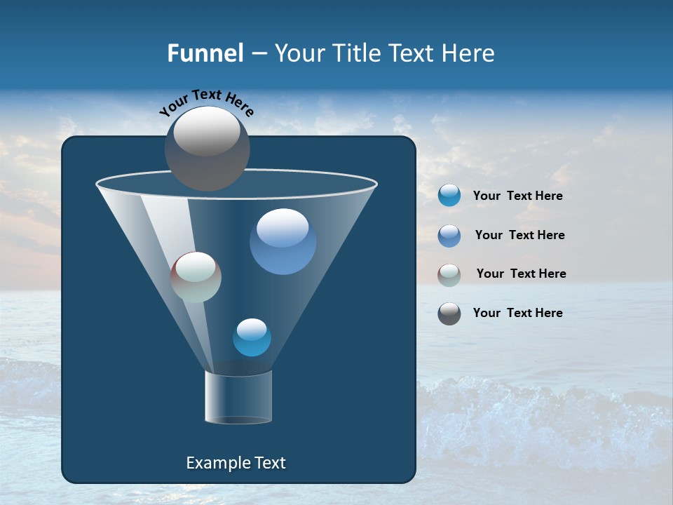 Beautiful Sea PowerPoint Template