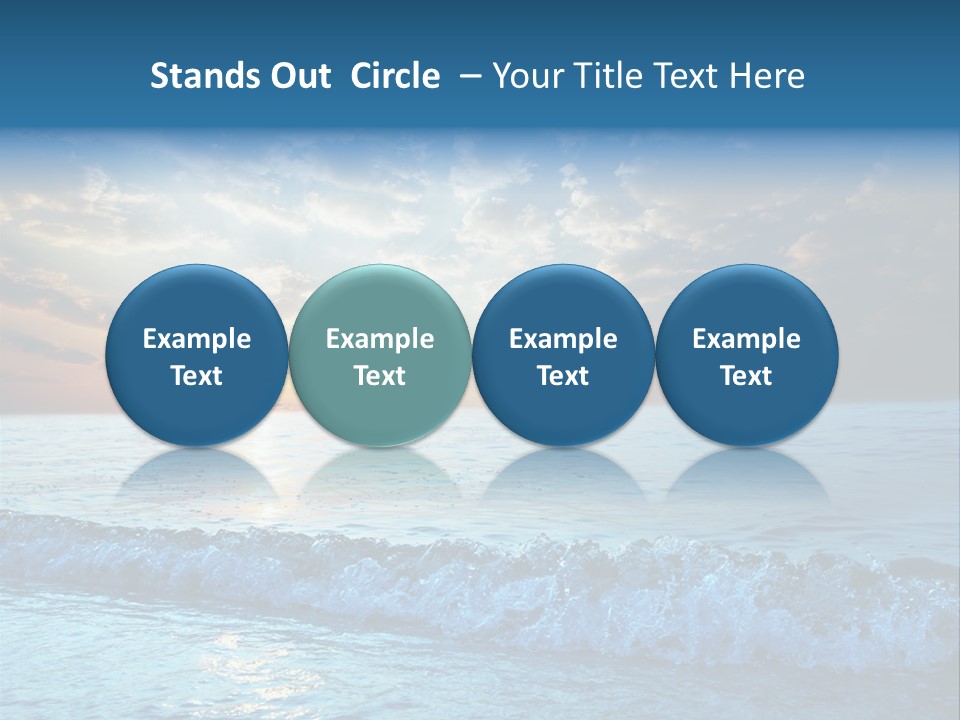 Beautiful Sea PowerPoint Template