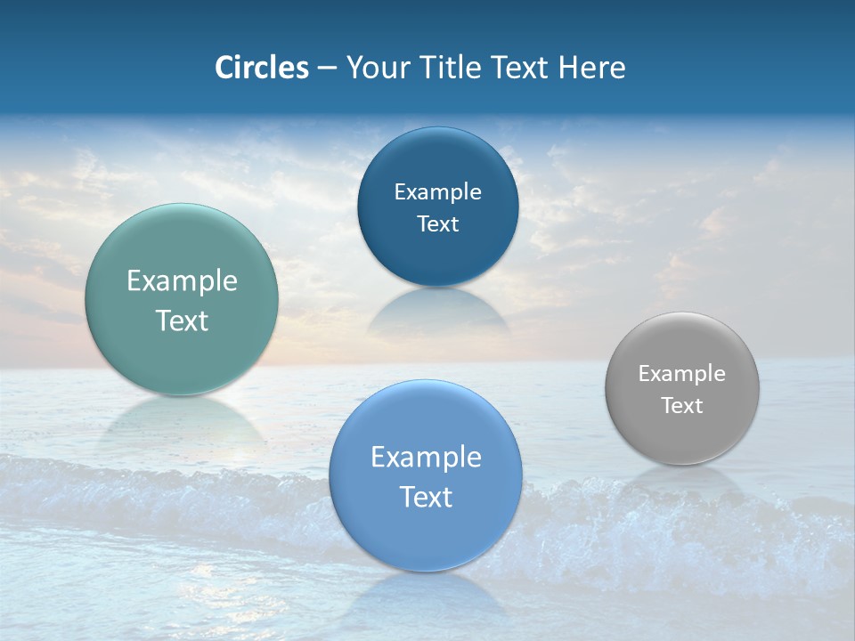 Beautiful Sea PowerPoint Template