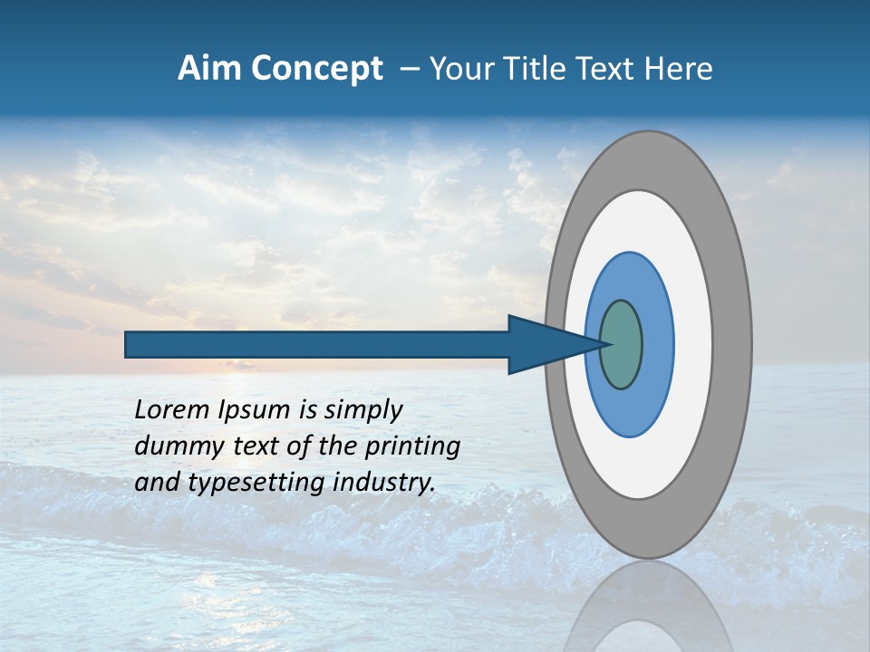 Beautiful Sea PowerPoint Template