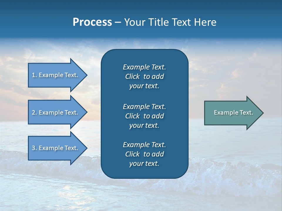 Beautiful Sea PowerPoint Template