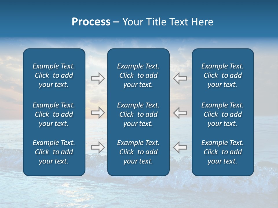 Beautiful Sea PowerPoint Template