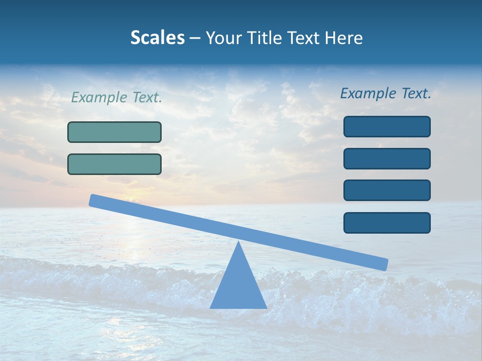 Beautiful Sea PowerPoint Template