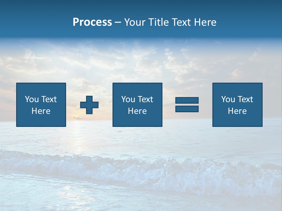 Beautiful Sea PowerPoint Template