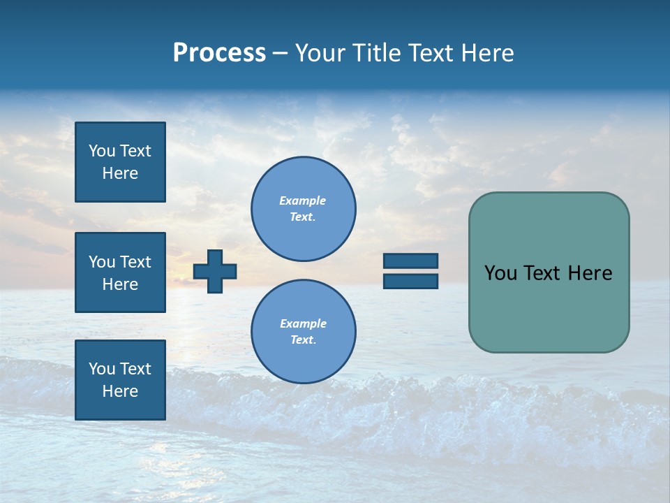 Beautiful Sea PowerPoint Template