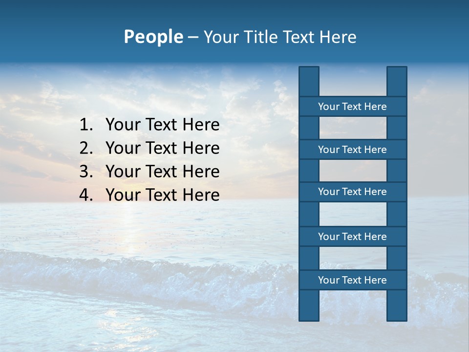 Beautiful Sea PowerPoint Template