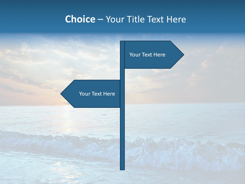 Beautiful Sea PowerPoint Template
