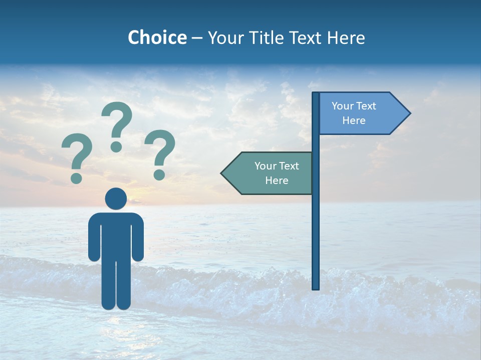 Beautiful Sea PowerPoint Template
