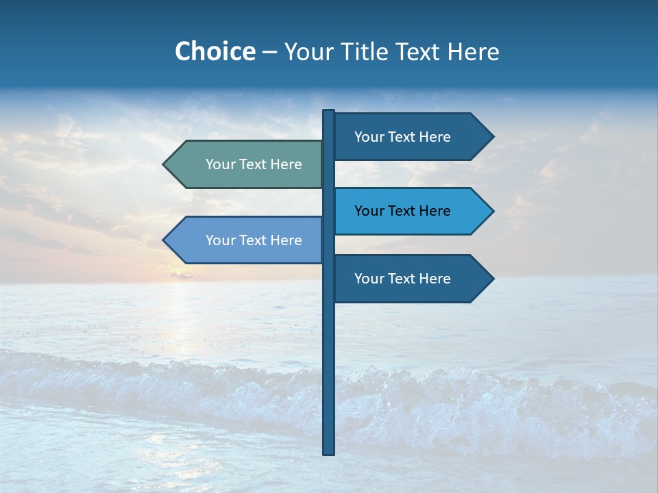 Beautiful Sea PowerPoint Template