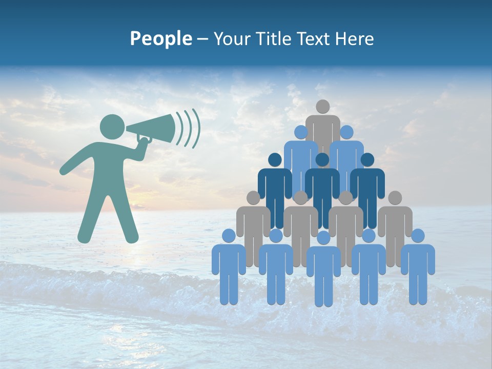 Beautiful Sea PowerPoint Template