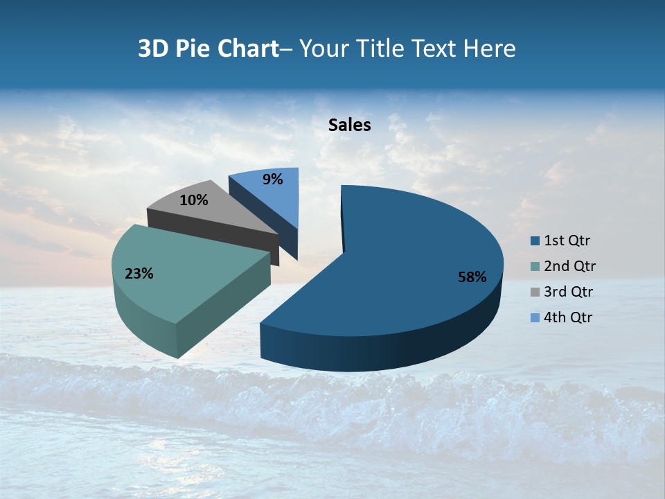 Beautiful Sea PowerPoint Template
