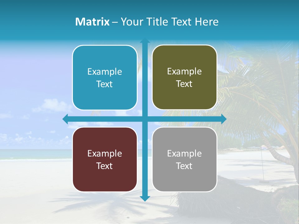 Nature Blue Sky PowerPoint Template