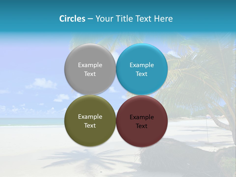 Nature Blue Sky PowerPoint Template