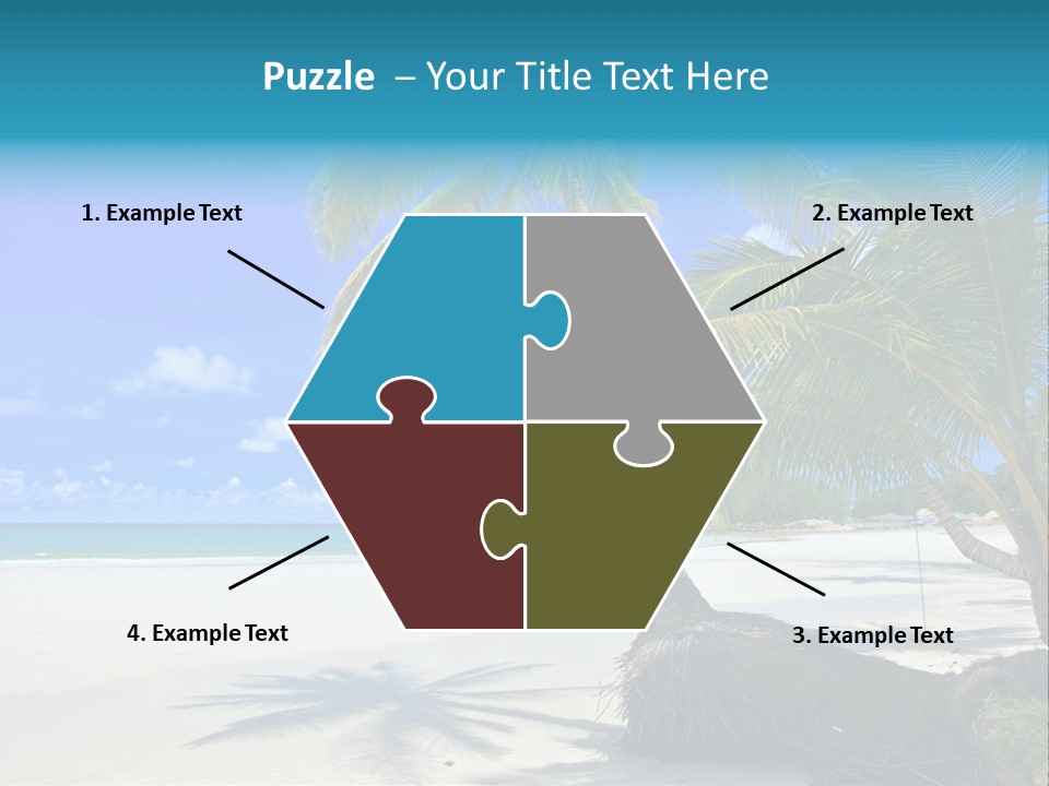 Nature Blue Sky PowerPoint Template