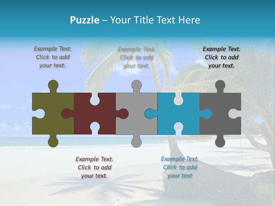 Nature Blue Sky PowerPoint Template