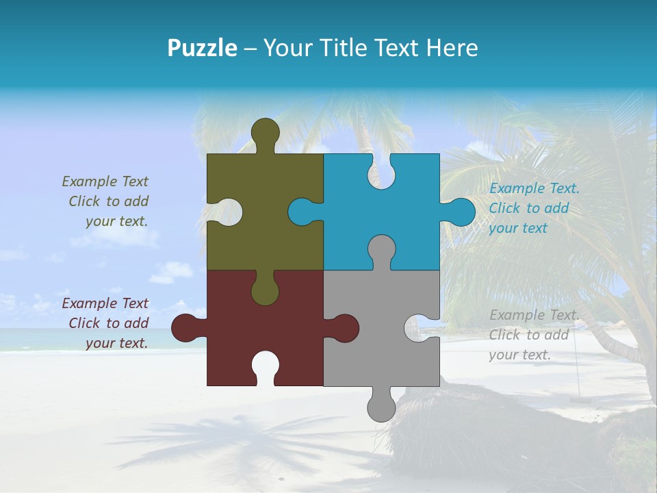 Nature Blue Sky PowerPoint Template