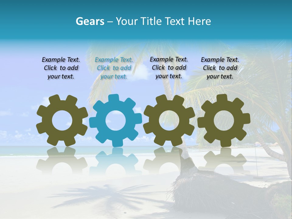 Nature Blue Sky PowerPoint Template