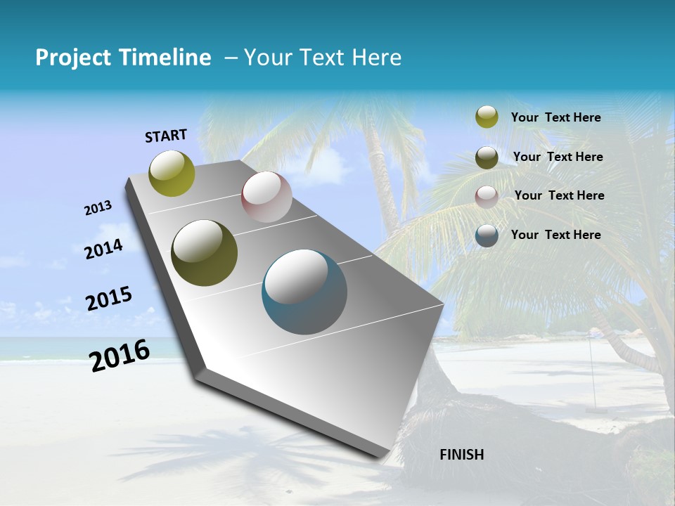 Nature Blue Sky PowerPoint Template
