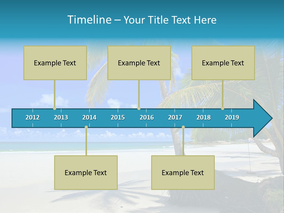 Nature Blue Sky PowerPoint Template