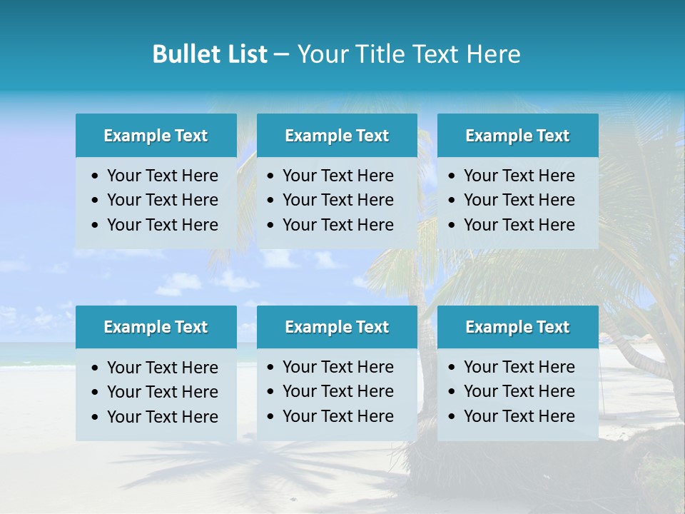 Nature Blue Sky PowerPoint Template
