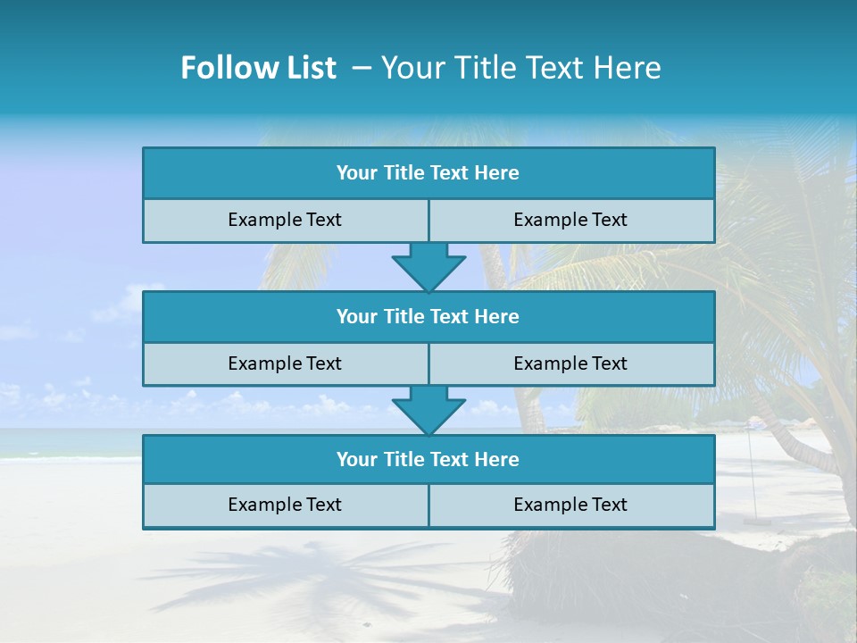 Nature Blue Sky PowerPoint Template