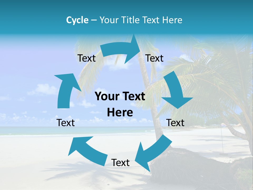 Nature Blue Sky PowerPoint Template