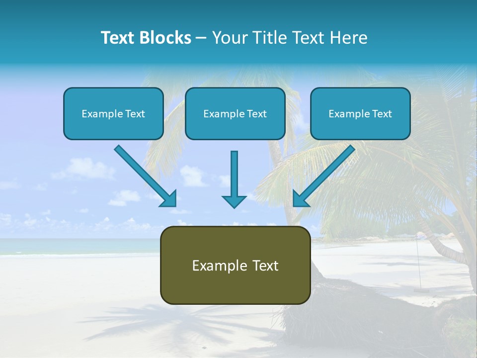 Nature Blue Sky PowerPoint Template