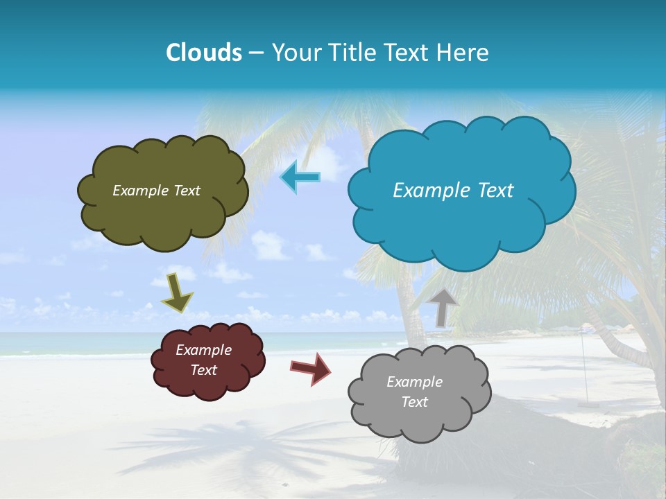 Nature Blue Sky PowerPoint Template