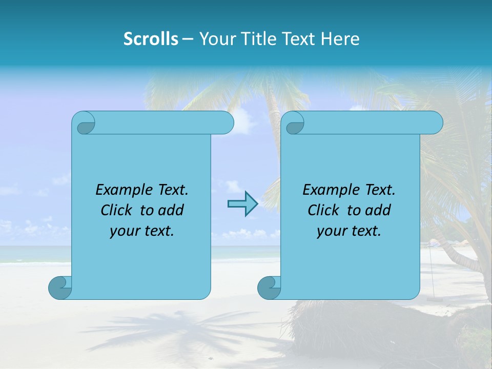 Nature Blue Sky PowerPoint Template