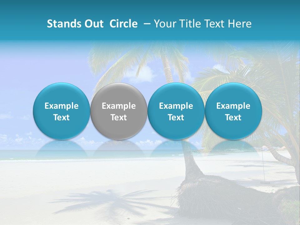 Nature Blue Sky PowerPoint Template