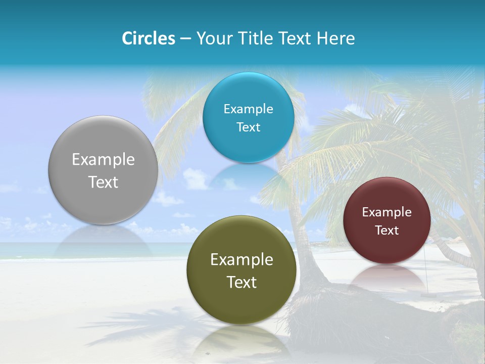 Nature Blue Sky PowerPoint Template