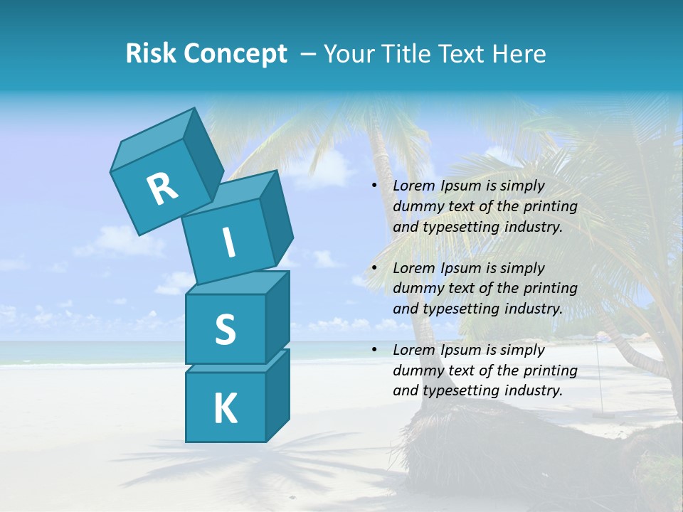 Nature Blue Sky PowerPoint Template