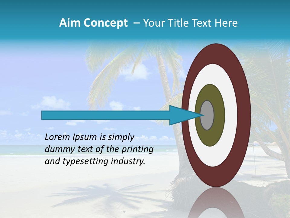 Nature Blue Sky PowerPoint Template