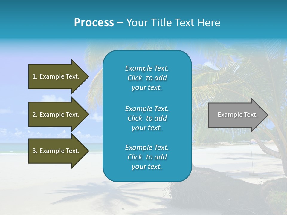 Nature Blue Sky PowerPoint Template