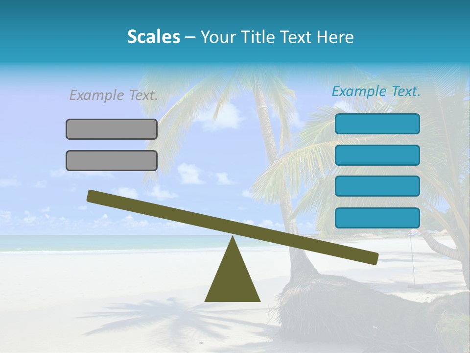 Nature Blue Sky PowerPoint Template