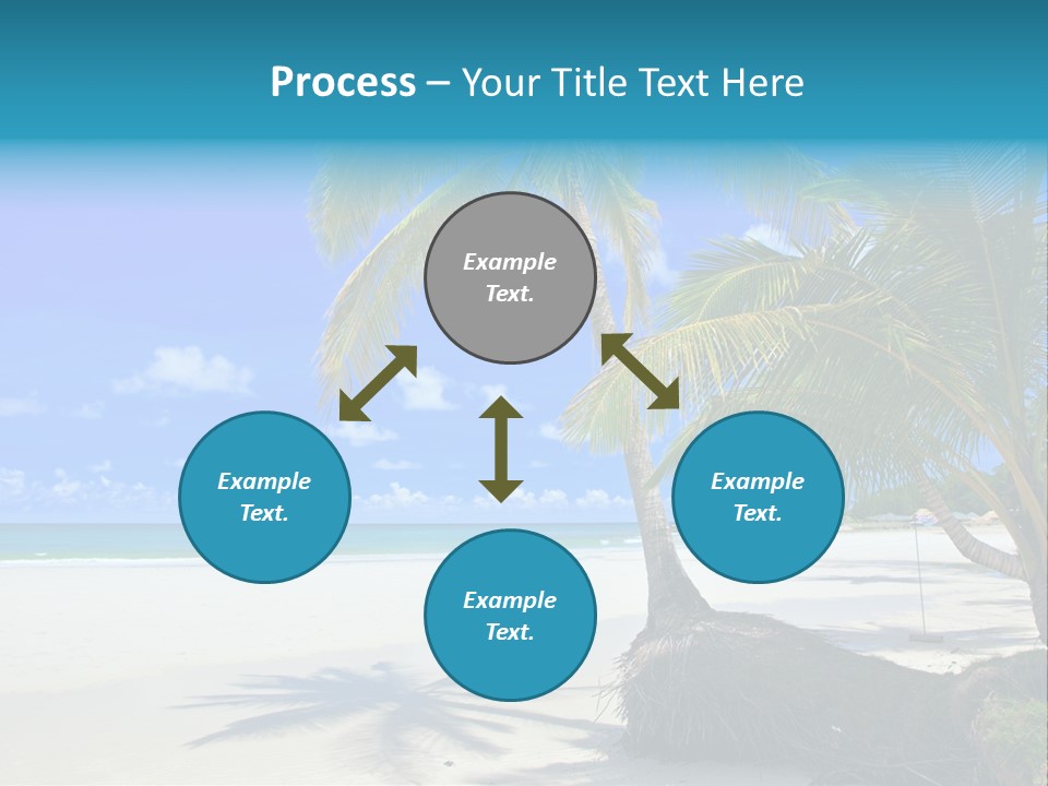 Nature Blue Sky PowerPoint Template